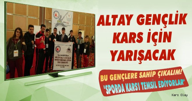 Altay Gençlik Spor Kars İçin Yarışıyor