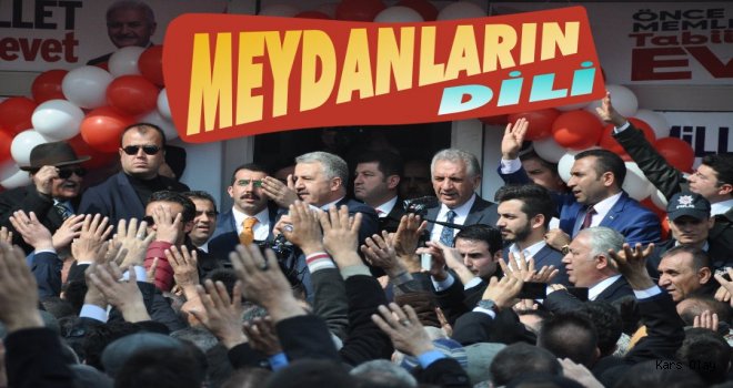 Bakan Arslan: 'Kars Bakanıyla Değil Kars Halkı Kendisiyle Buluşuyor'