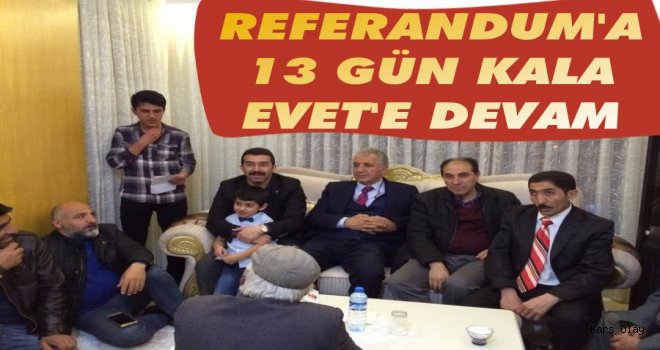 AK Parti Kars İl Teşkilatı Durmak Bilmiyor