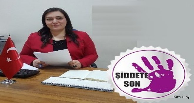 Kars Hizmet-İş 'Kadına Yönelik Şiddete Dur Dedi!