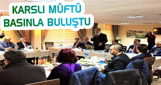 Kars'lı Müftü Adana'da Basın Mensuplarıyla Buluştu