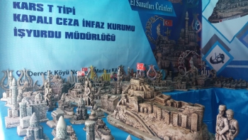 Kars Cezaevi 'Ürün ve El Sanatları Fuarı'nda'