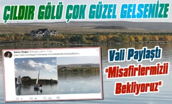 Çıldır Gölü Sonbaharda Başka Güzel
