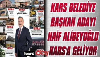 Kars Belediye Başkan Adayı Alibeyoğlu Pazartesi Kars’a geliyor