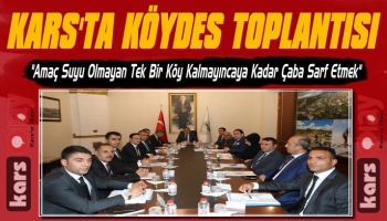 Kars'ta KÖYDES Toplantısı