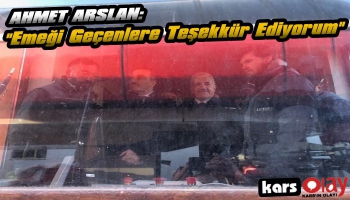 Ahmet Arslan’dan Bakanlara Teşekkür