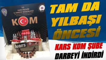Yılbaşı Öncesi Kaçak İçkiye Geçit Vermediler
