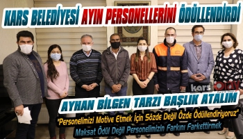Belediye'de Ayın Personeli Uygulaması Devam Ediyor