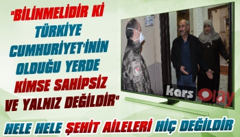 Emniyet Müdürü Sağdıç'tan Şehit Polis Ailelerine Ziyaret