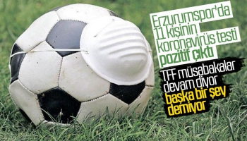 Erzurumspor'da 11 Kişide Koronavirüs Çıktı