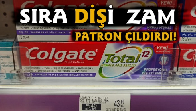 Diş macunu uçuşa geçti