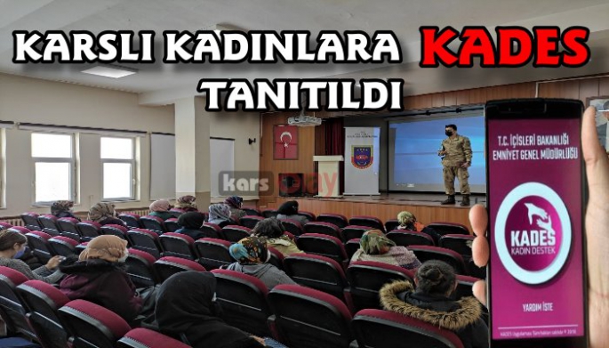 Kadına yönelik şiddeti önlemek için kades tanıtıldı