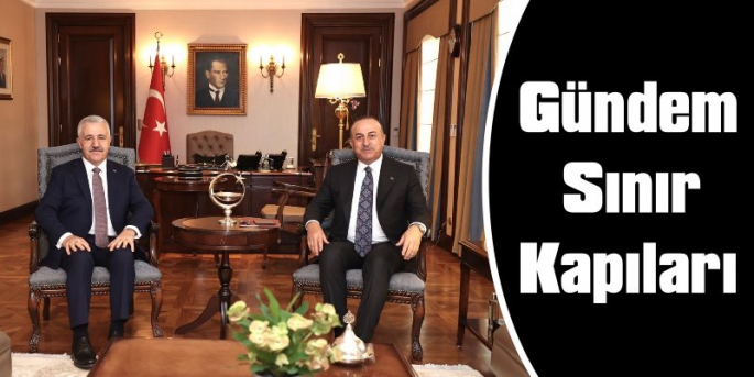 Arslan’dan Bakan Çavuşoğluna Ziyaret