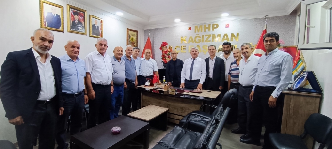 MHP Kağızman İlçe teşkilatından Birlik ve Beraberlik Mesajı Verildi