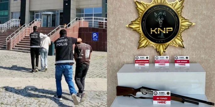 Kars'ta uyuşturucu operasyonu