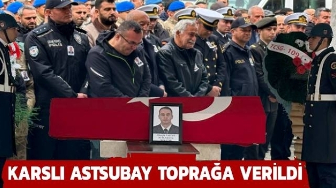 İzmir’de Hayatını Kaybeden Astsubay, Kağızman’da Son Yolculuğuna Uğurlandı