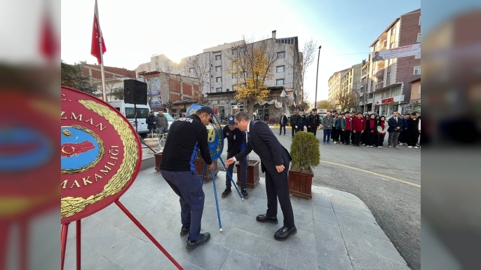 Kağızman'da 10 Kasım Atatürk'ü anma törenleri düzenlendi