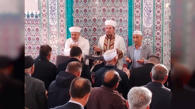 Kağızman aşağı kümbet Camii'nin açılışı yapıldı