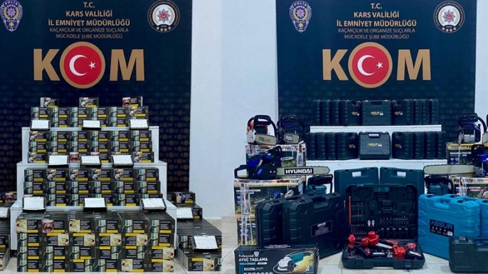 Kars’ta kaçakçılığa darbe: 26 şüpheli hakkında işlem yapıldı