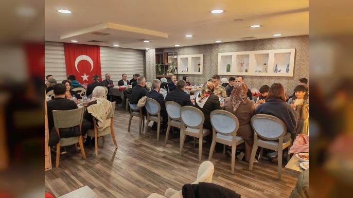 Kaymakam Daştan Şehit ve Gazi yakınlarıyla iftarda Buluştu,