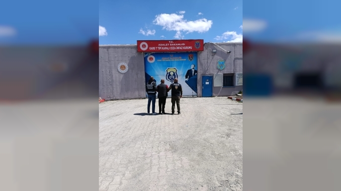 Kars’ta aranan şahıs yakalandı