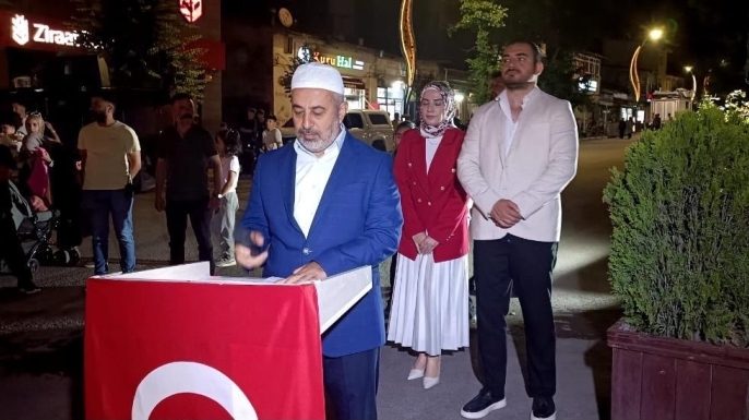 Kağızman'da 15 Temmuz Demokrasi ve Milli Birlik Günü Coşkuyla Anıldı