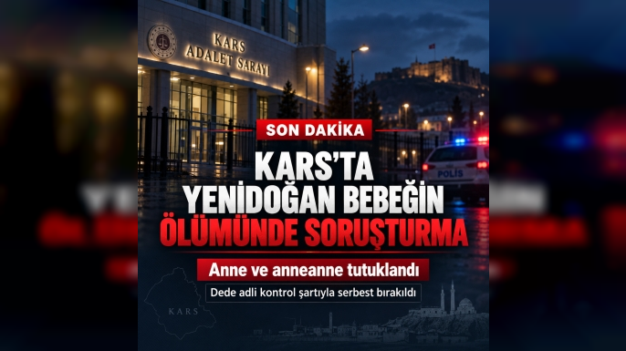 Kars’ta Yenidoğan Bebeğin Ölümü: Anne ve Anneanne Tutuklandı