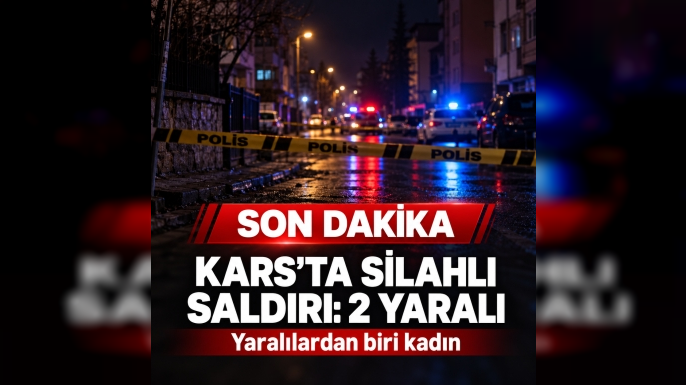SON DAKİKA | Kars’ta Silahlı Saldırı: 1’i Kadın 2 Yaralı