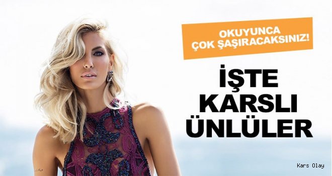 Karslı Ünlüler