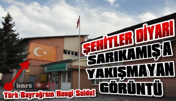 Şehitler Diyarı Sarıkamış'a Yakışmayan Görüntü!