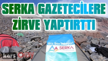 SERKA Gazetecilere Zirve Yaptırttı